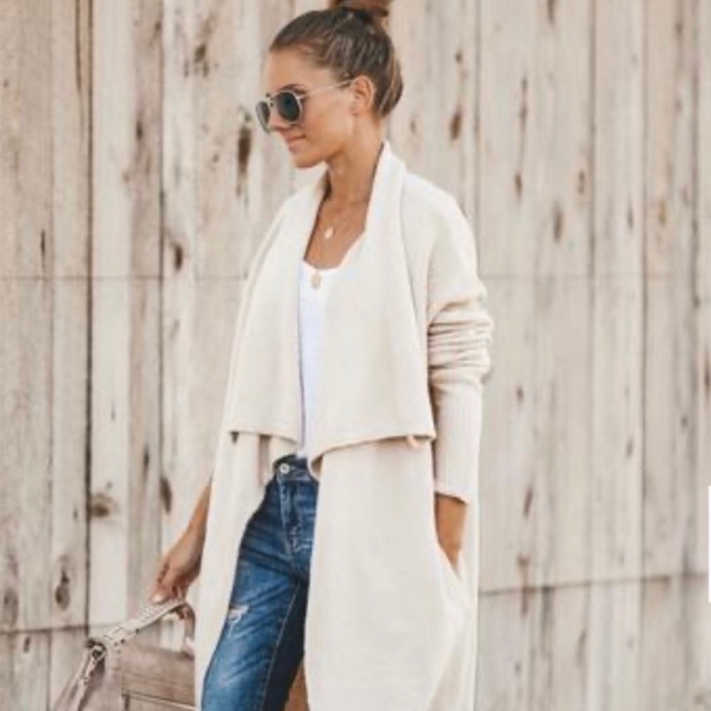 Vici Collection Oatmeal Cardigan - Size XS/S